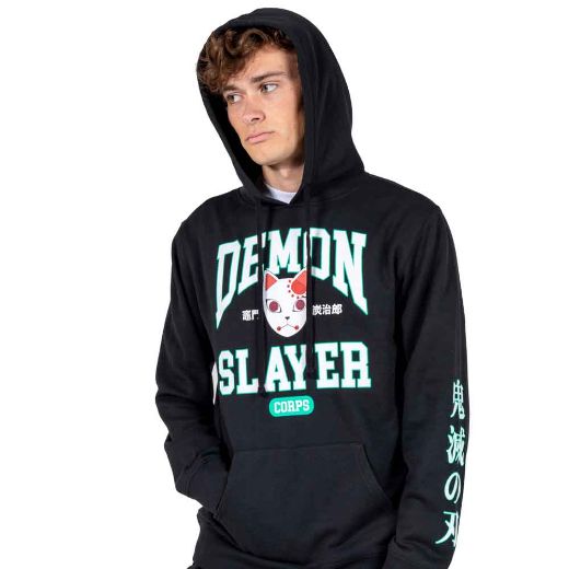 Picture of Demon Slayer Fox Mask Hoodie & Jogger Combo