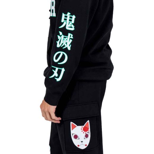 Picture of Demon Slayer Fox Mask Hoodie & Jogger Combo