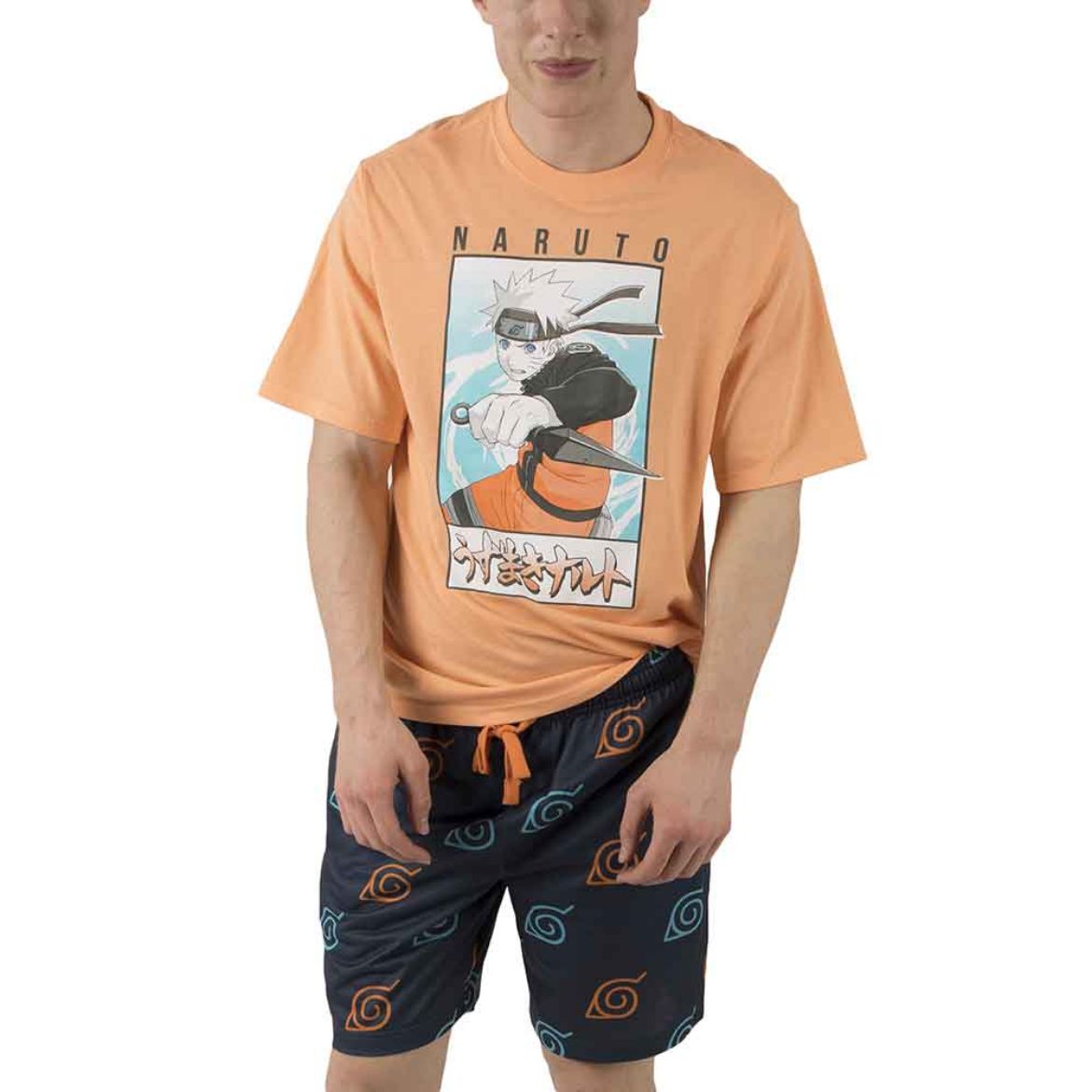 Picture of Naruto Uzumaki Tee & Short Sleep Set