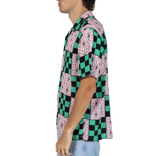 Picture of Demon Slayer Tanjiro & Nezuko Pattern Pre-pack Button Up
