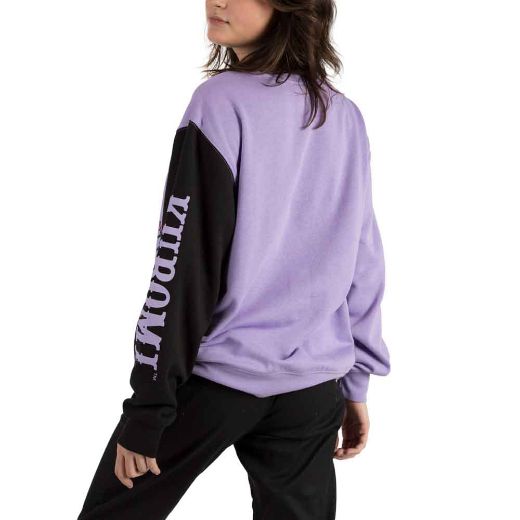Picture of Kuromi Contrast Sleeve Juniors Oversized Pre-pack Sweatshirt