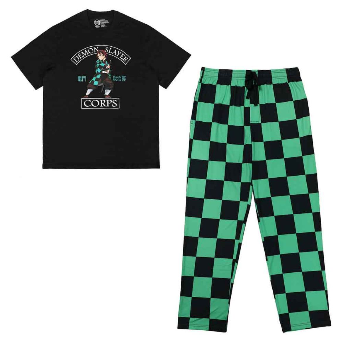 Picture of Demon Slayer Tanjiro Tee & Pant Sleep Set