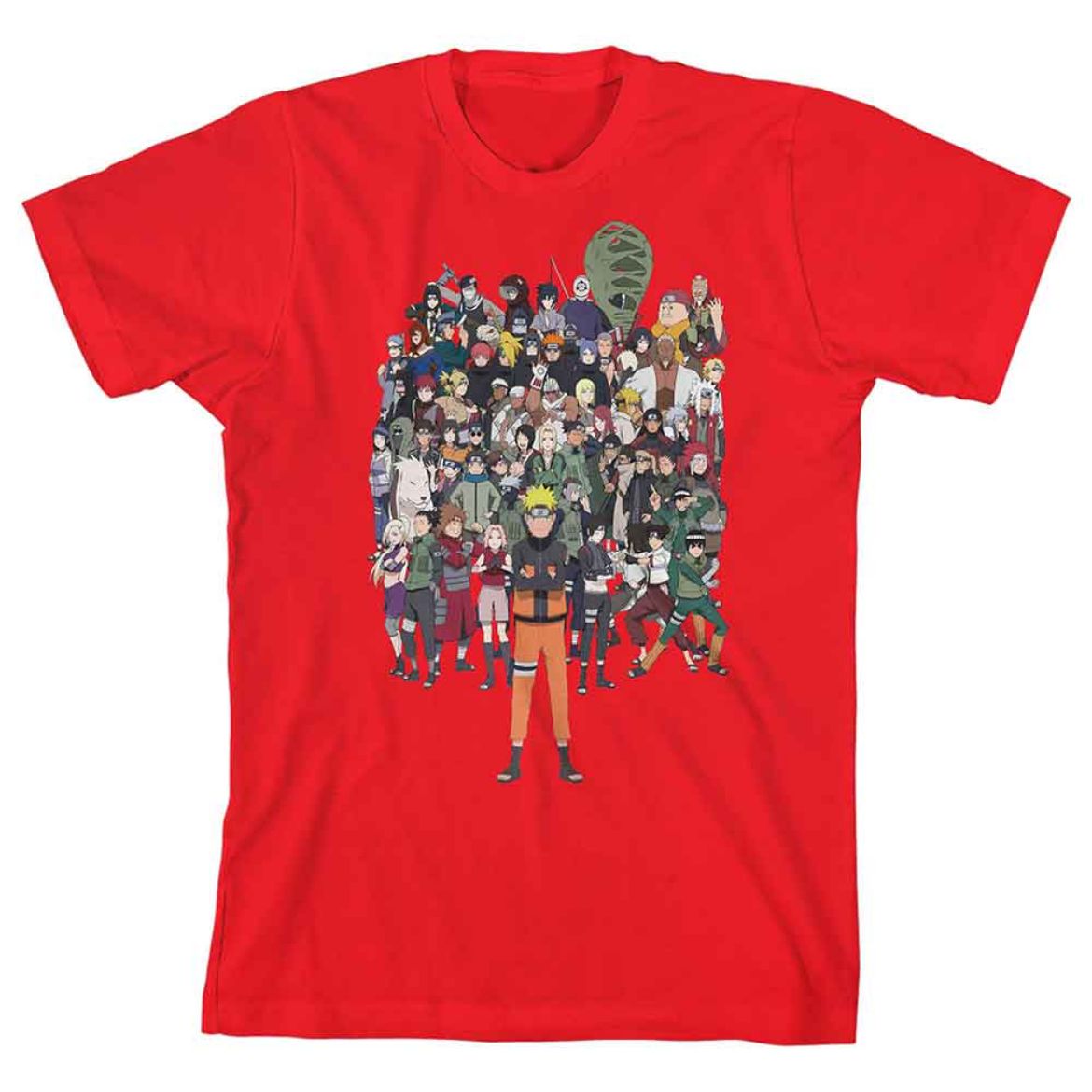 Picture of Naruto Character Group Youth Pre-pack Tee