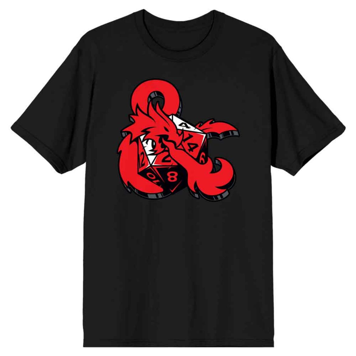 Picture of Dungeons & Dragons Dice Logo Unisex Pre-pack Tee