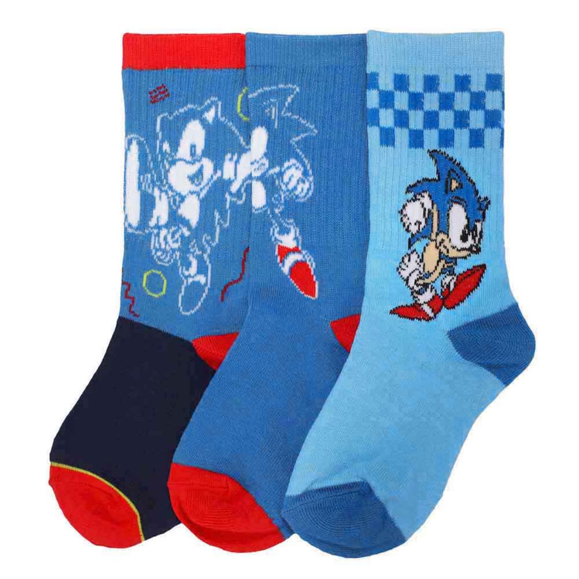 Picture of Sonic Youth 3 Pair Crew Socks