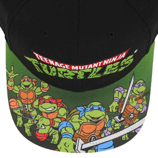 Picture of Teenage Mutant Ninja Turtles Classic Pre-Curved Bill Snapback