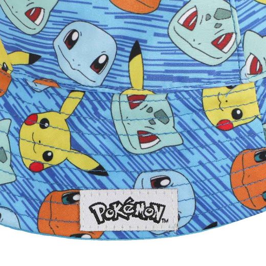 Picture of Pokemon Starters AOP Youth Bucket Hat