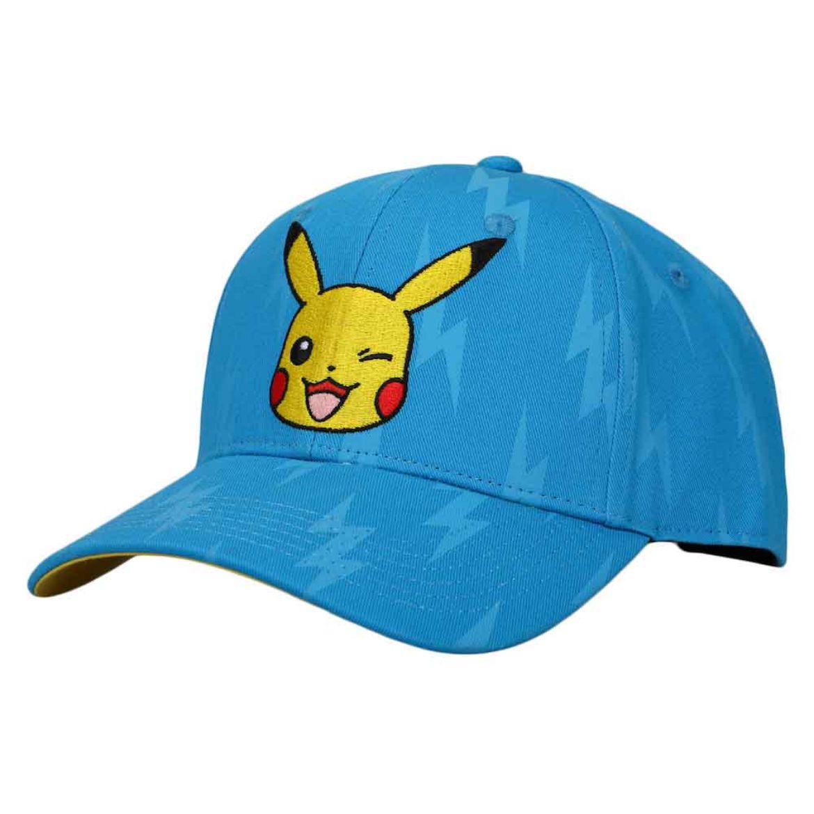 Bioworld Merchandising. Pokemon Embroidered Pikachu Sublimated AOP Hat