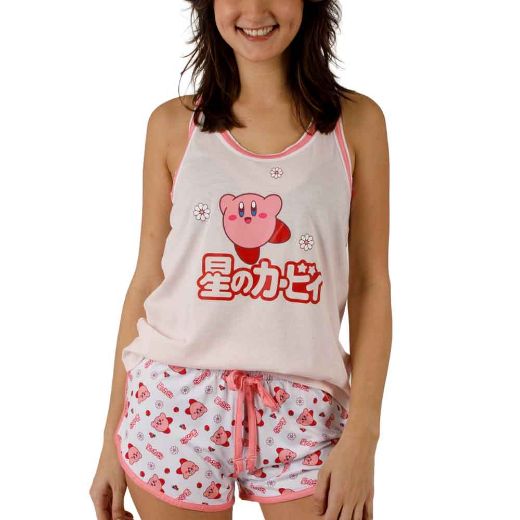 Picture of Kirby Floral Juniors Tank Top & Short Sleep Set