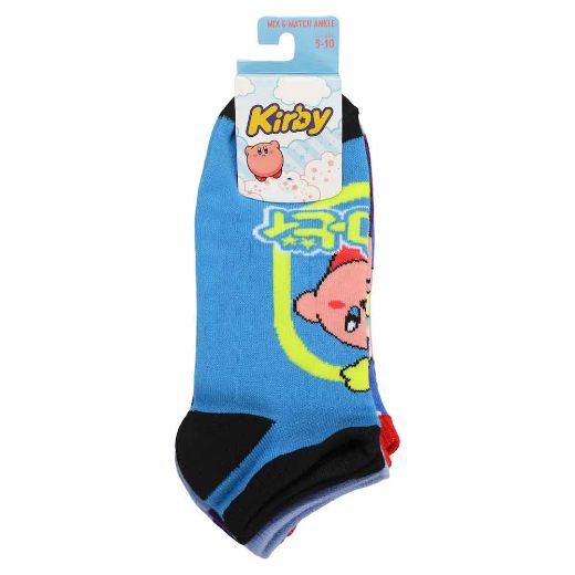 Picture of Kirby Actions 5 Pair Ankle Socks