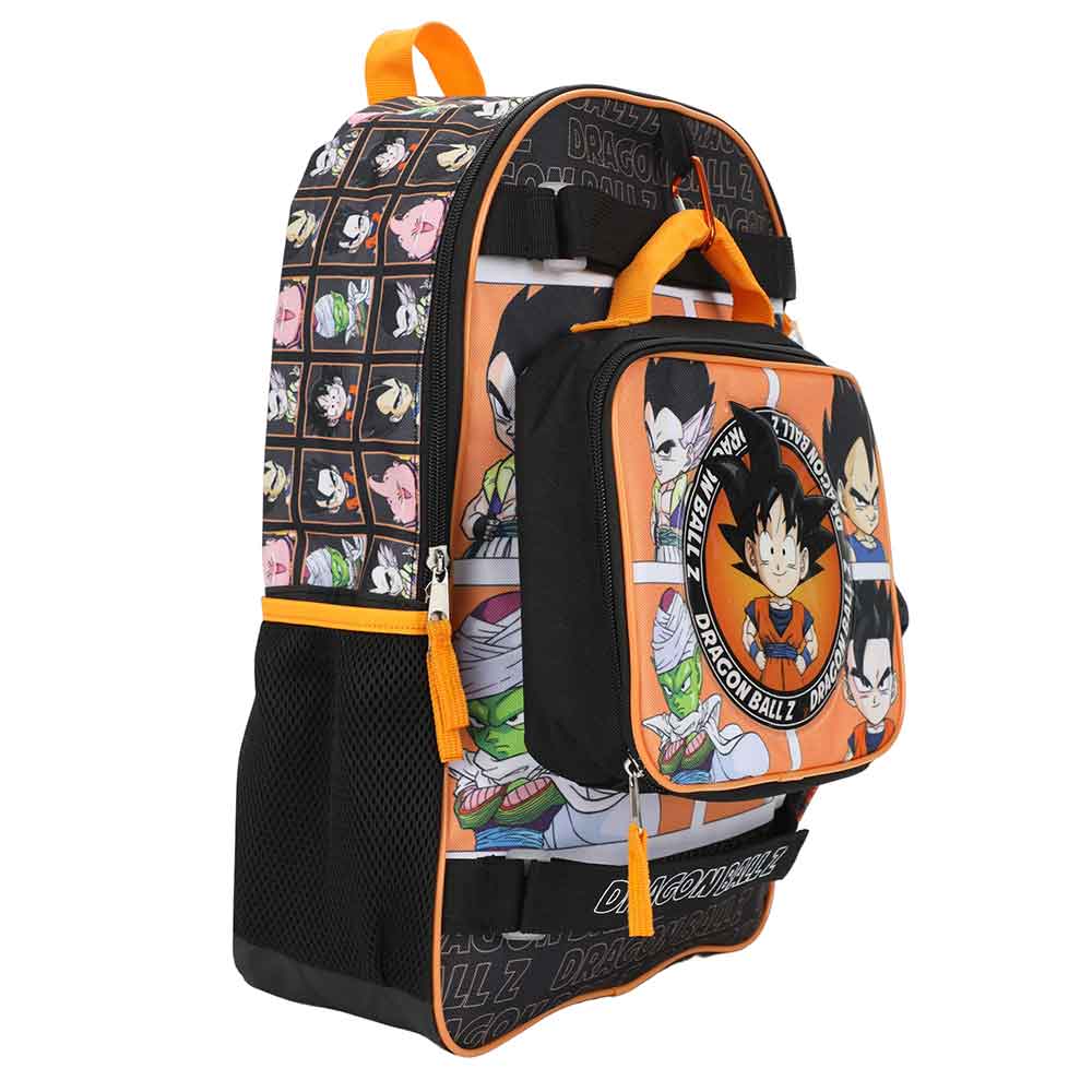 Bioworld Merchandising. Dragon Ball Z Characters 5 pc Backpack Set