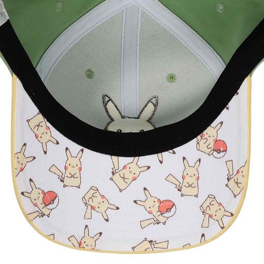 Picture of Pikachu Chibi Embroidered Contrast Hat