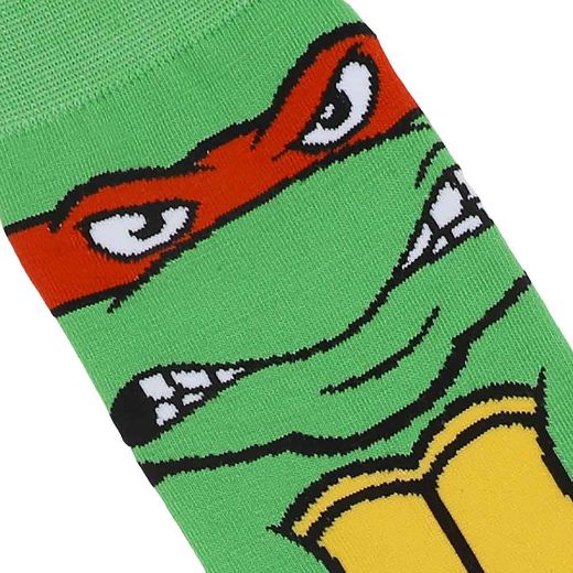 Picture of Teenage Mutant Ninja Turtles Raphael Animigos 360 Character Socks