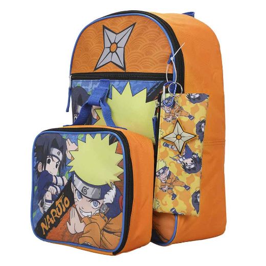 Picture of Naruto Chibi 5 pc Youth Backpack Set