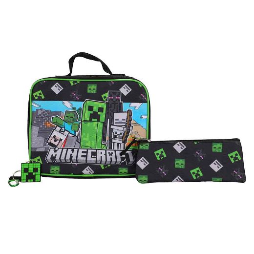 Picture of Minecraft Adventure Mode 5 pc Youth Backpack Set