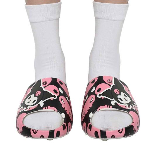 Picture of Kuromi AOP Juniors Cloud Slide Sandals