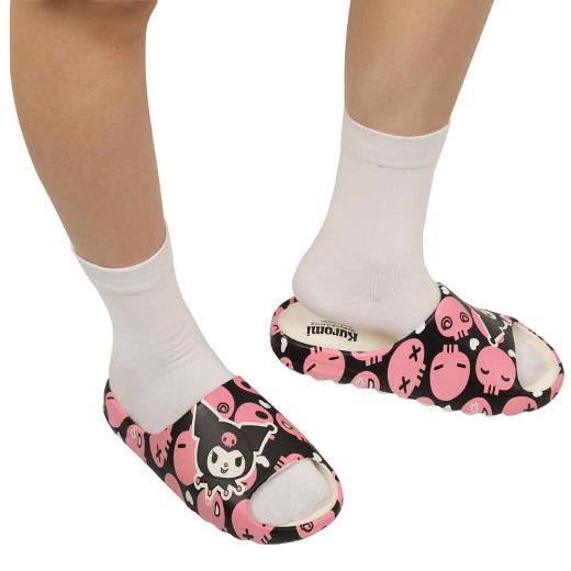 Picture of Kuromi AOP Juniors Cloud Slide Sandals