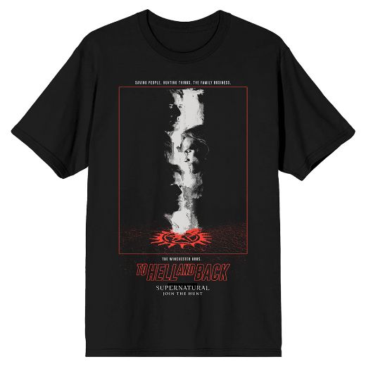 Picture of Supernatural to Hell and Back Unisex Tee