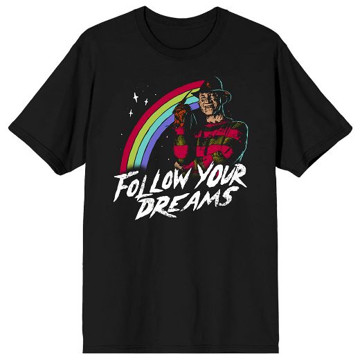 Picture of Nightmare On Elm Street Freddy Follow Your Dreams Unisex Tee