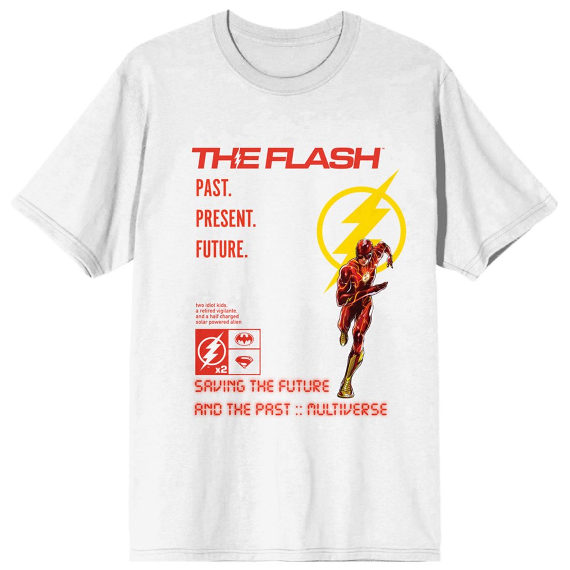 Picture of DC Comics The Flash Worlds Collide Unisex Tee