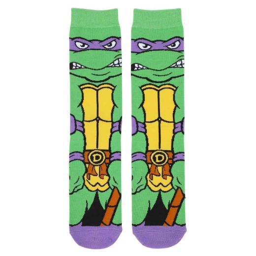 Picture of Teenage Mutant Ninja Turtles Donatello Animigos 360 Character Socks