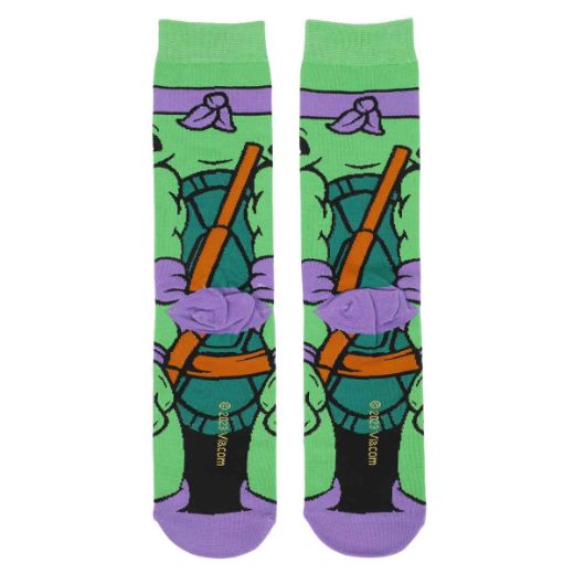 Picture of Teenage Mutant Ninja Turtles Donatello Animigos 360 Character Socks
