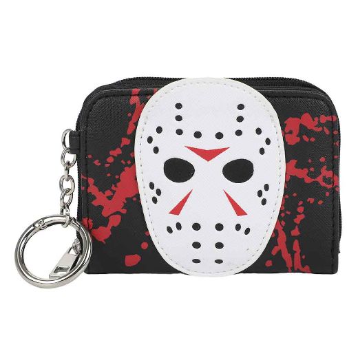 Picture of Friday The 13th Jason Mini Zip Around Wallet