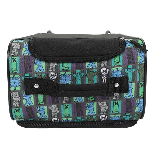 Picture of Minecraft Creeper Soft Sided Rolling Luggage