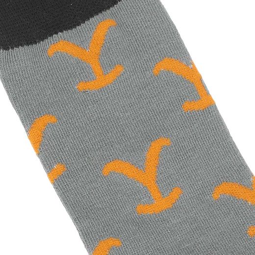 Picture of Yellowstone Dutton Ranch 5 Pair Crew Socks