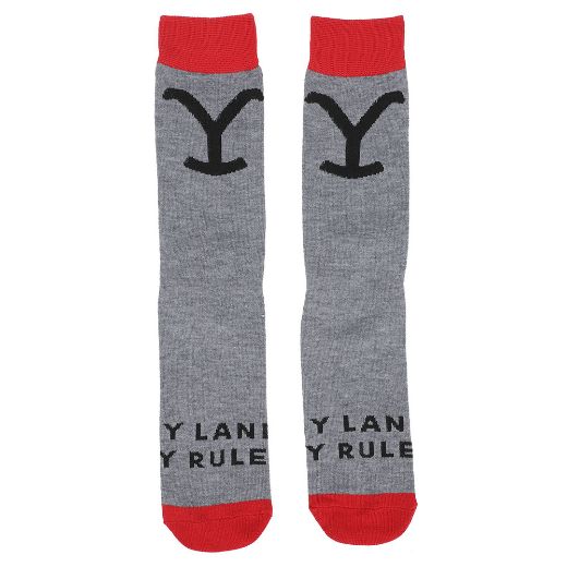 Picture of Yellowstone Dutton Ranch 5 Pair Crew Socks