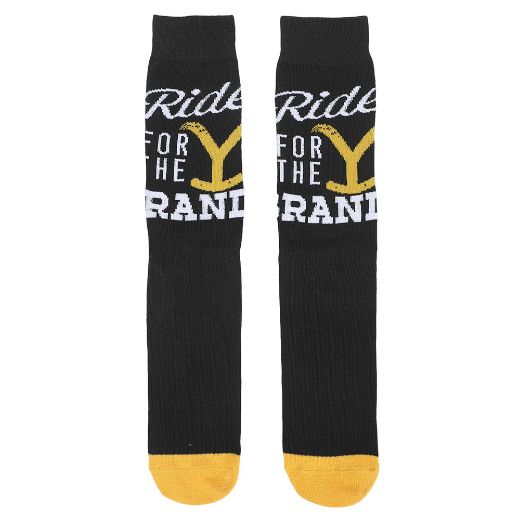 Picture of Yellowstone Dutton Ranch 5 Pair Crew Socks