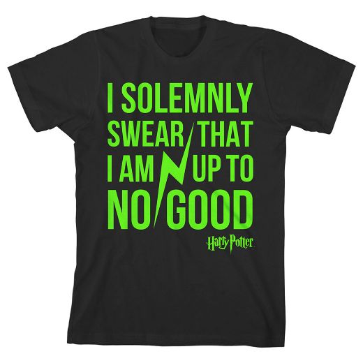 Picture of Harry Potter I Solemnly Swear Unisex Youth Tee