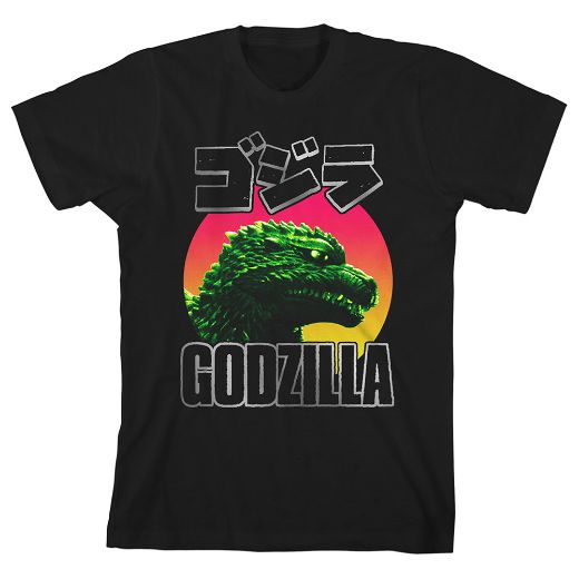 Picture of Godzilla Classic Kanji POD Unisex Youth Tee