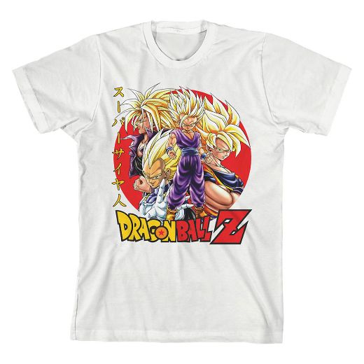 Picture of Dragon Ball Z Super Saiyan Characters Unisex Youth Tee