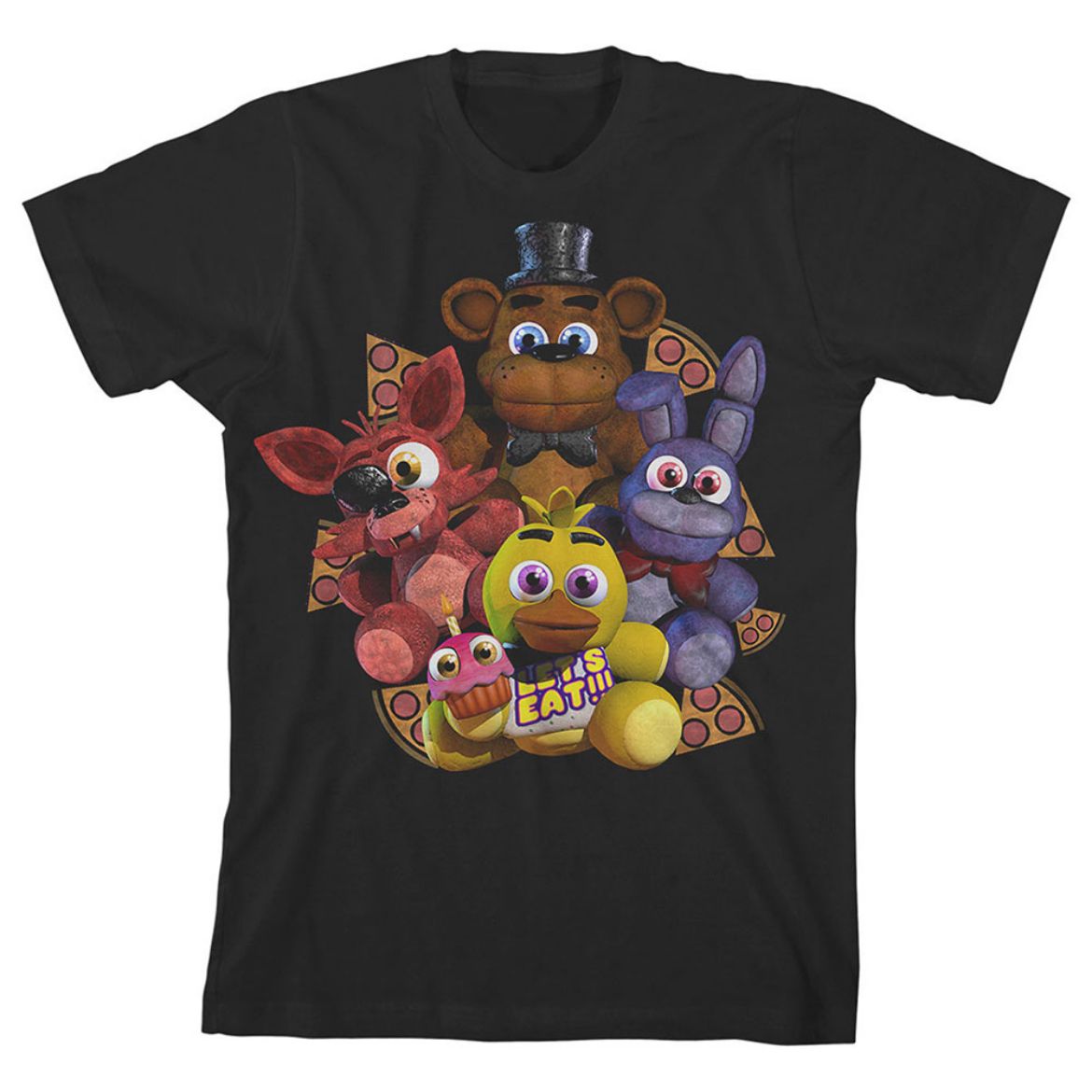Picture of Five Nights at Freddy's Let's Eat Unisex Youth Tee