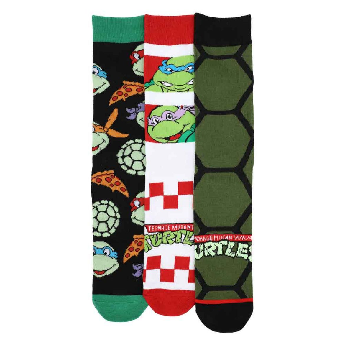 Picture of Teenage Mutant Ninja Turtles 3 Pair Crew Box Set