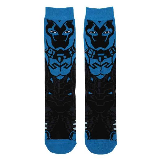 Picture of DC Comics Justice League Blue Beetle Animigos 360 Character Socks