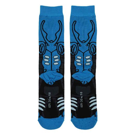 Picture of DC Comics Justice League Blue Beetle Animigos 360 Character Socks