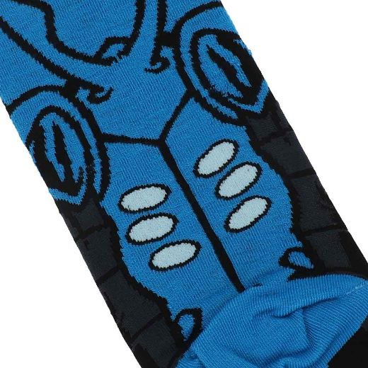 Picture of DC Comics Justice League Blue Beetle Animigos 360 Character Socks