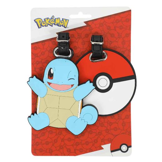 Picture of Pokemon Squirtle & Pokeball Luggage Tags