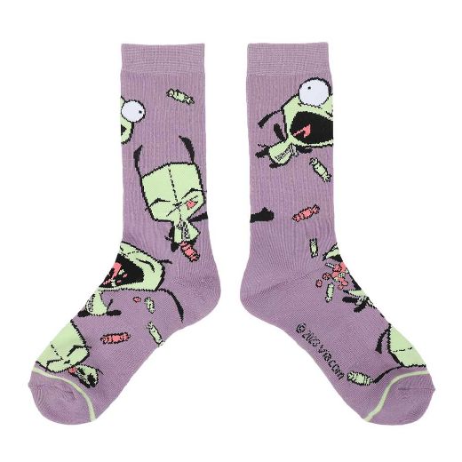 Picture of Nickelodeon Invader Zim Crew Socks