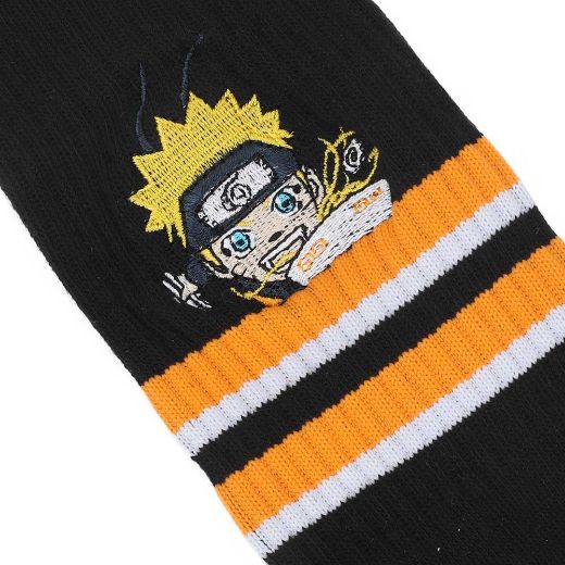 Picture of Naruto Peek-a-boo Embroidered Crew Socks