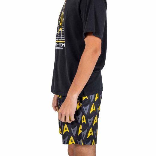 Picture of Star Trek U.S.S. Enterprise AOP Tee & Short Sleep Set