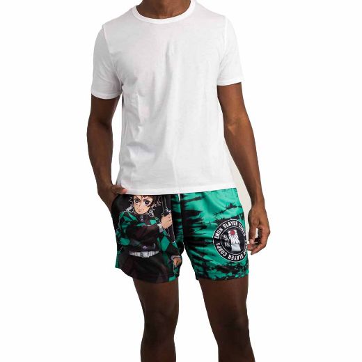 Picture of Demon Slayer Corps Tanjiro Sublimated Active Shorts
