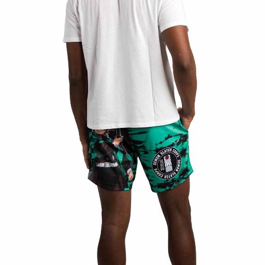 Picture of Demon Slayer Corps Tanjiro Sublimated Active Shorts
