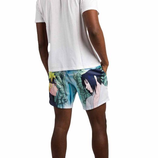 Picture of Naruto & Sasuke Sublimated Active Shorts