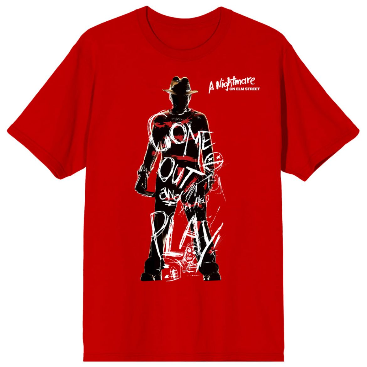 Picture of Nightmare On Elm Street Come Out Unisex Tee