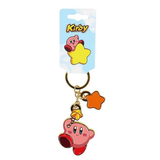Picture of Kirby & the Warp Star Keychain