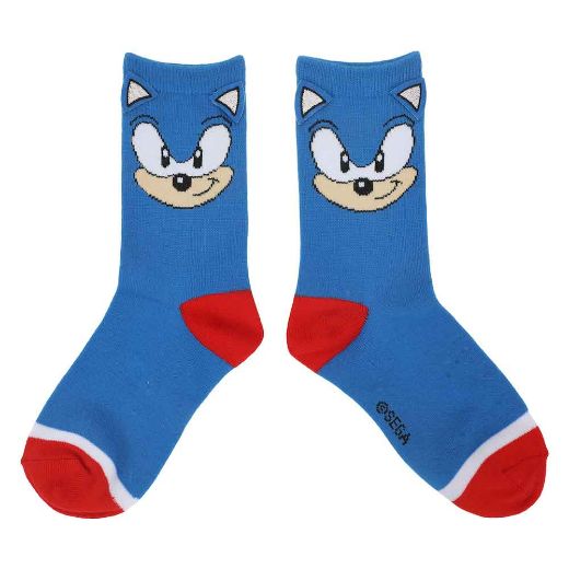 Picture of Sonic the Hedgehog 3D Ears 2 Pair Youth Crew Socks