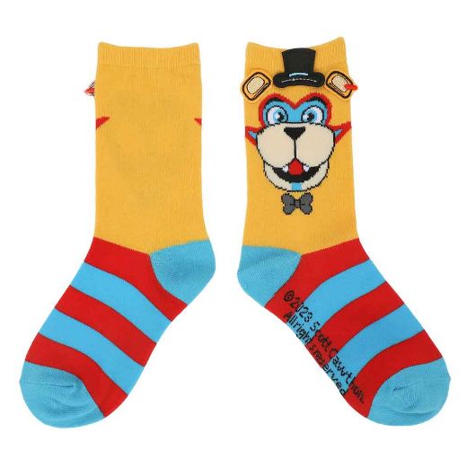 Picture of Five Nights at Freddy's 3D 2 Pair Youth Crew Socks